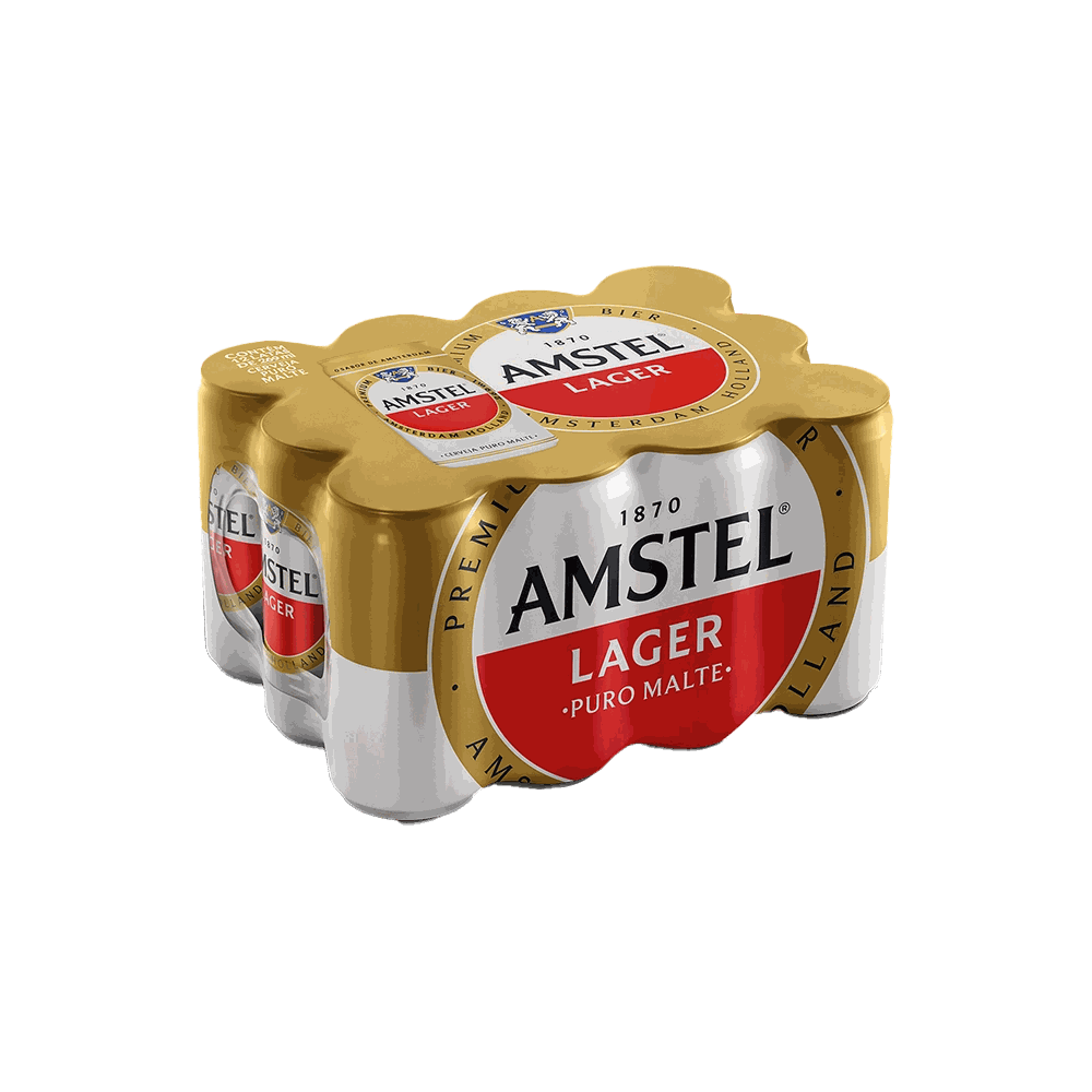 CERV AMSTEL 350ML P MALTE CX C 12UNIDADES